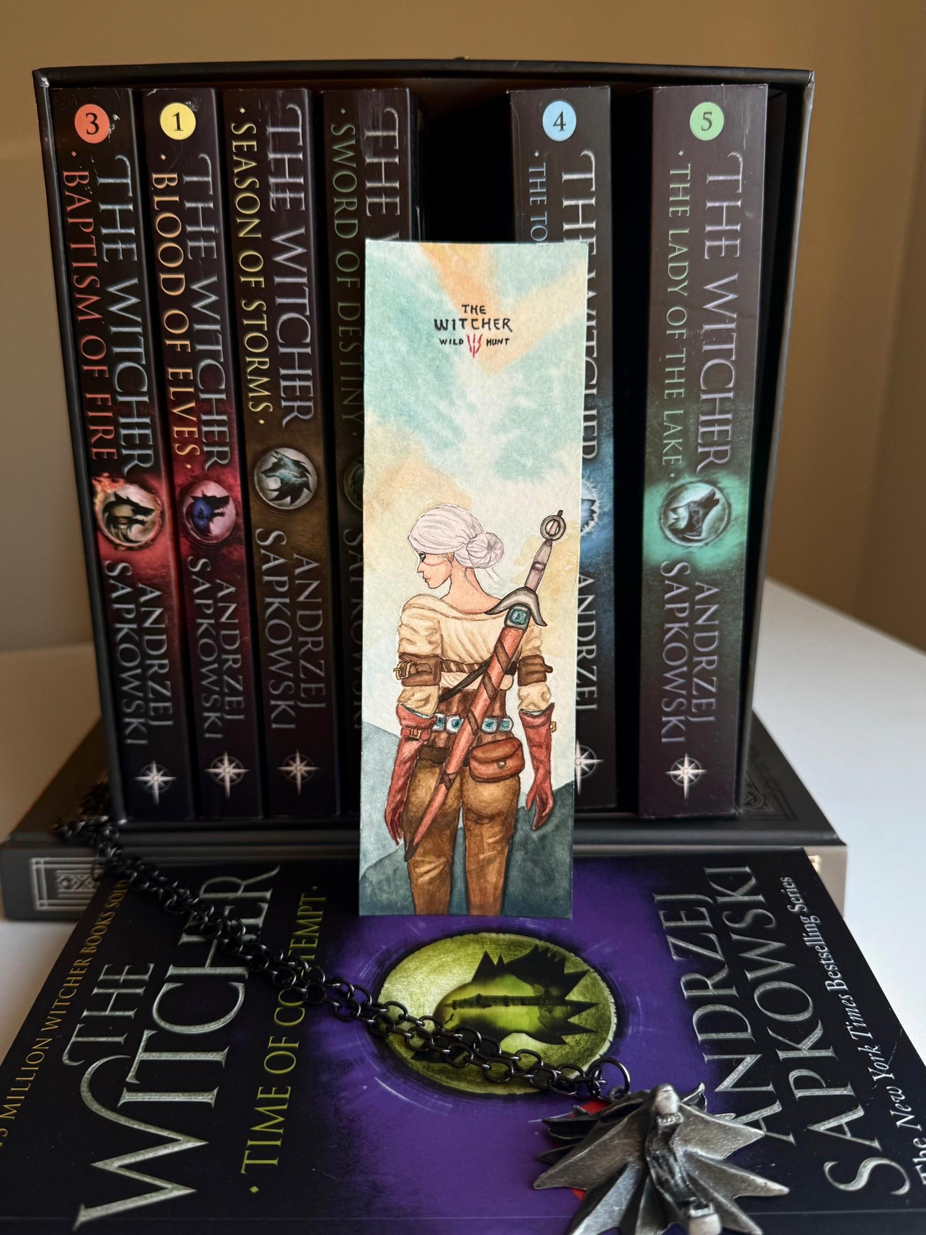 Ciri Watercolor Bookmark