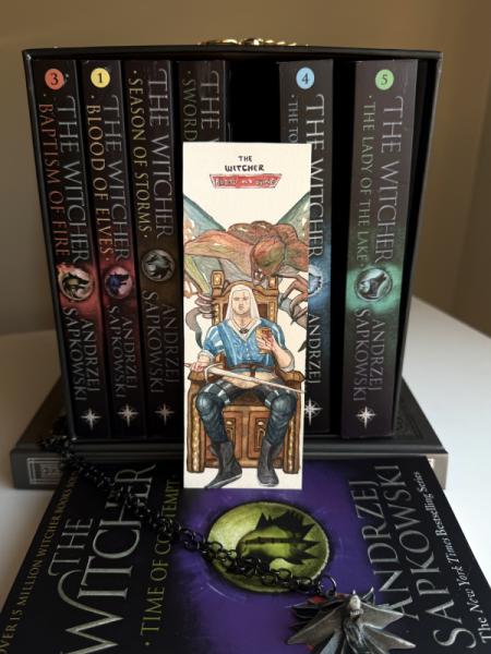 Witcher Watercolor Bookmark