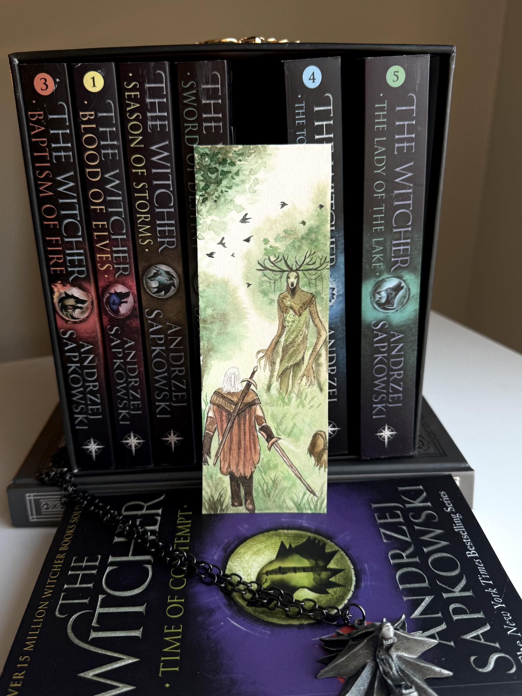 Leshen Watercolor Bookmark