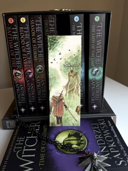 Leshen Watercolor Bookmark